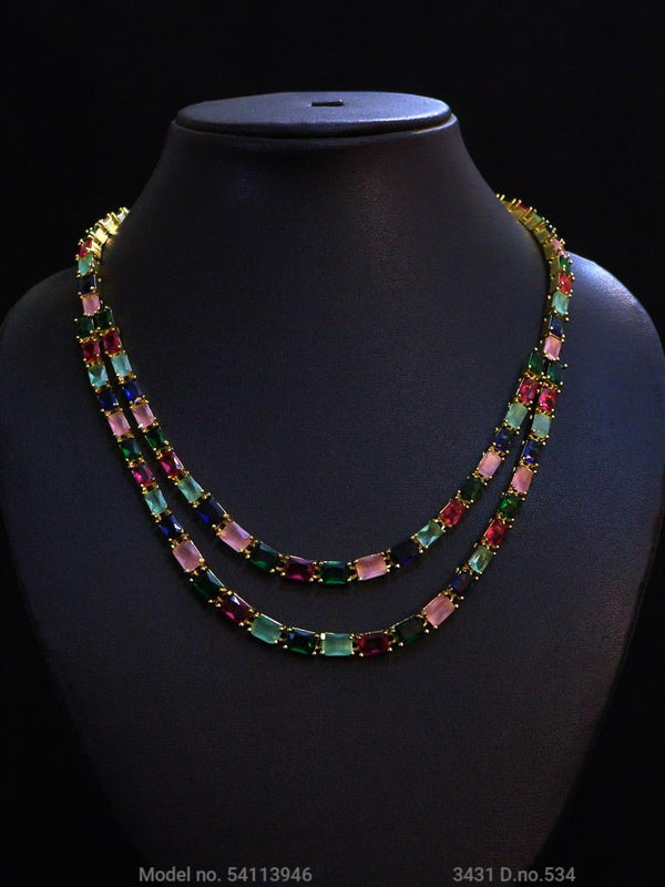 Made in India | Cz Necklace Set