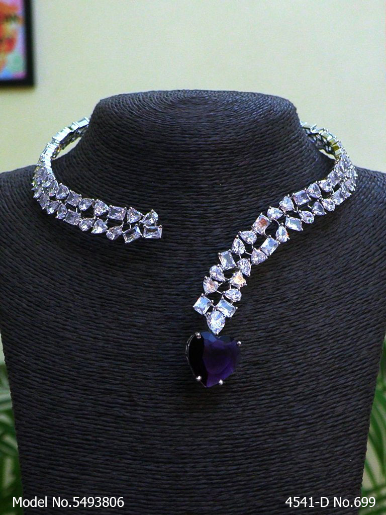 Imitation Diamond Cz Jewelry Set