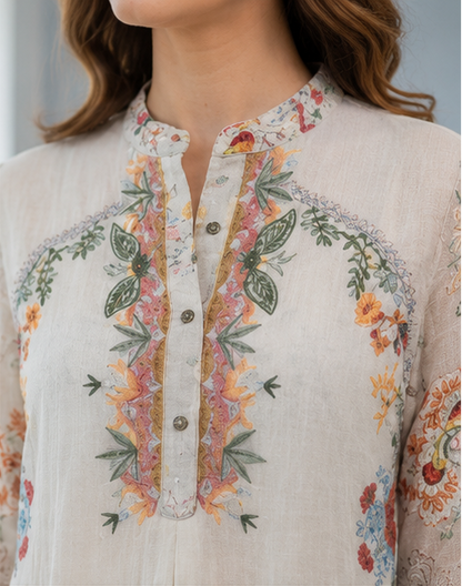 Beautiful embroidery top
