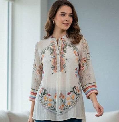 Beautiful embroidery top