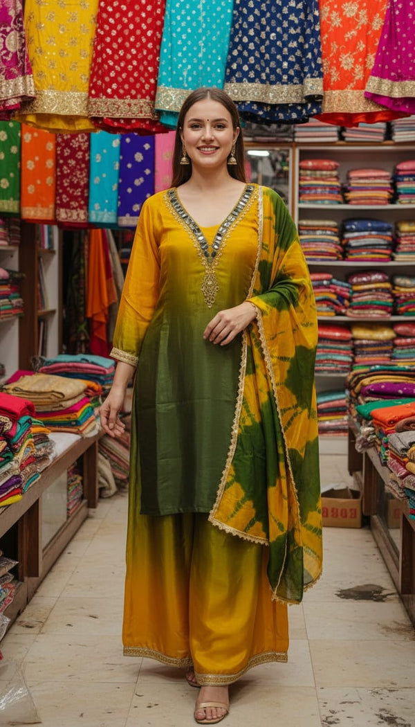 Festive wear plazzo set