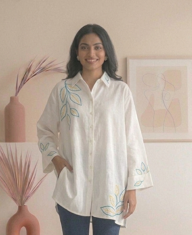 Chic oversized shirt