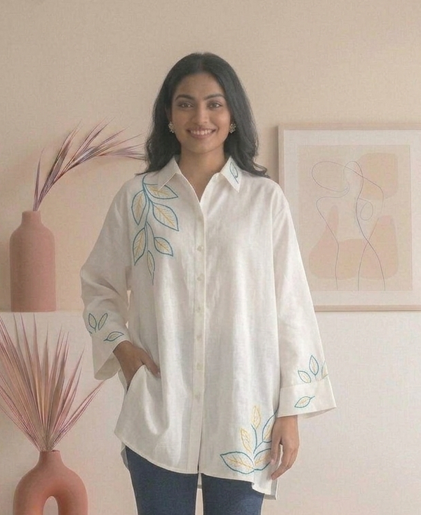 Chic oversized shirt