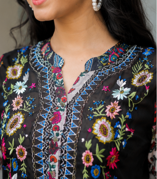 Embroidery beautiful top